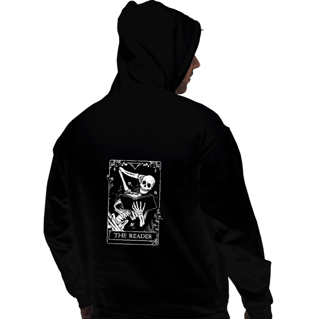 Daily_Deal_Shirts Pullover Hoodies, Unisex / Small / Black The Reader