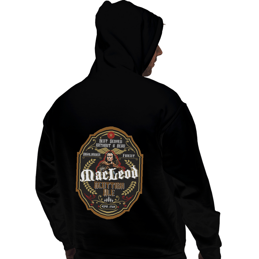 Shirts Pullover Hoodies, Unisex / Small / Black Connor MacLeod Ale