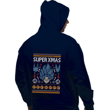 Load image into Gallery viewer, Shirts Pullover Hoodies, Unisex / Small / Navy Super Xmas
