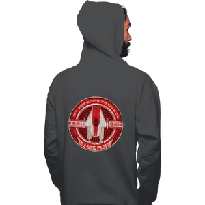 Shirts Pullover Hoodies, Unisex / Small / Charcoal A-Wing
