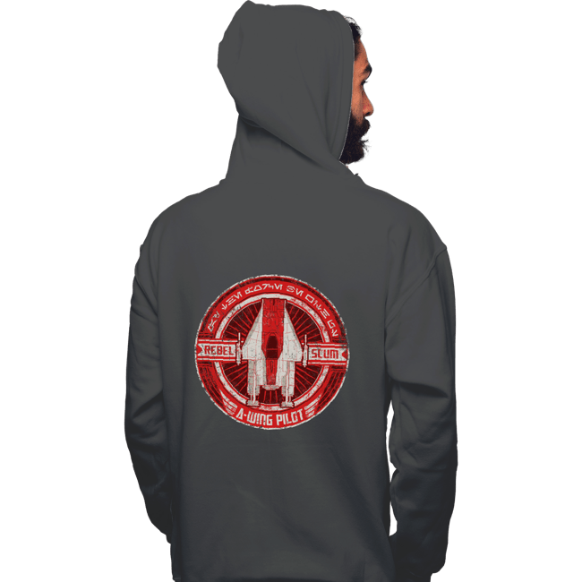 Shirts Pullover Hoodies, Unisex / Small / Charcoal A-Wing