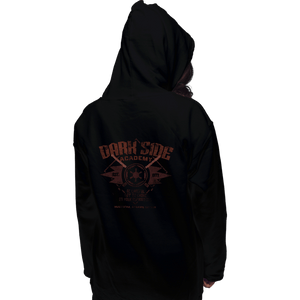 Daily_Deal_Shirts Pullover Hoodies, Unisex / Small / Black Dark Side Academy