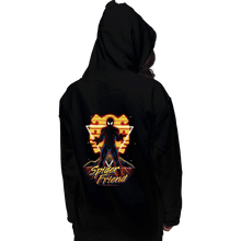 Load image into Gallery viewer, Shirts Pullover Hoodies, Unisex / Small / Black Retro Spider Friend
