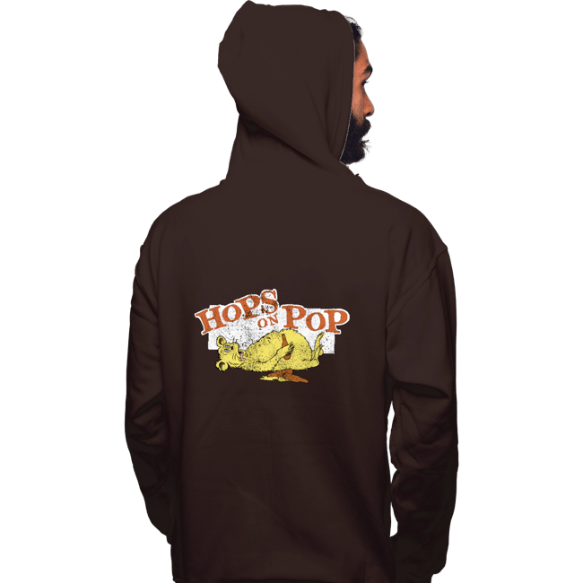 Shirts Pullover Hoodies, Unisex / Small / Dark Chocolate Hops On Pop
