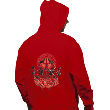 Load image into Gallery viewer, Shirts Pullover Hoodies, Unisex / Small / Red Zenpool
