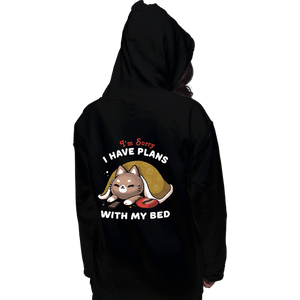 Shirts Pullover Hoodies, Unisex / Small / Black I Have Plans