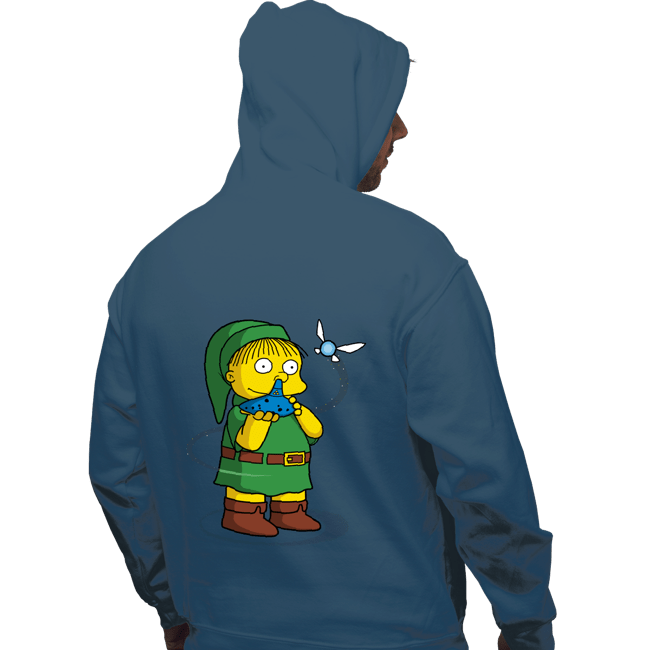 Secret_Shirts Pullover Hoodies, Unisex / Small / Indigo Blue I'm Zolda