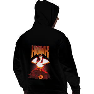 Shirts Zippered Hoodies, Unisex / Small / Black Honk