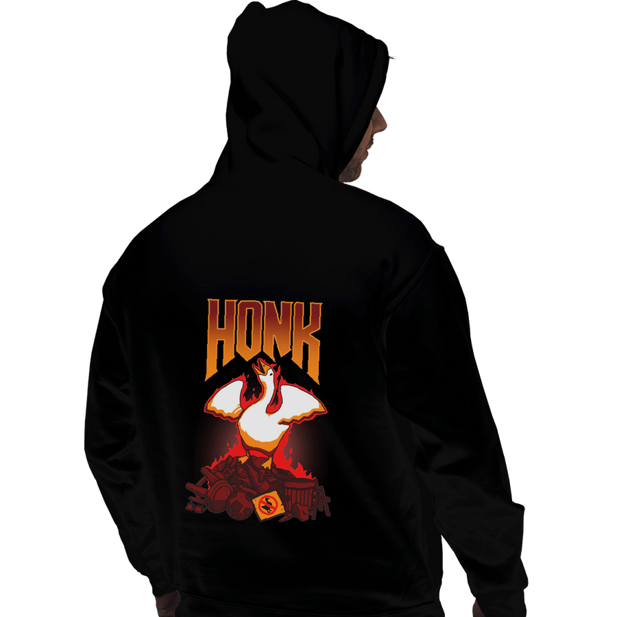 Shirts Zippered Hoodies, Unisex / Small / Black Honk