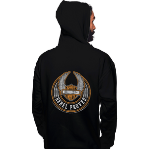Shirts Zippered Hoodies, Unisex / Small / Black Rebel Proved