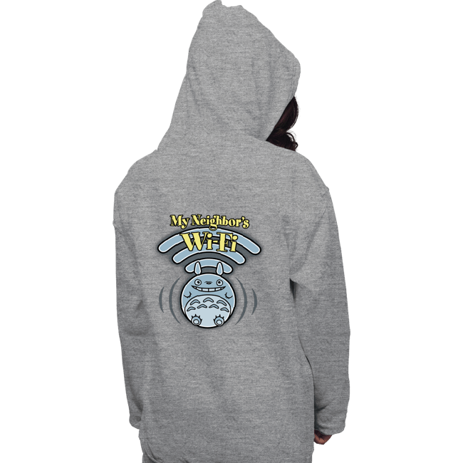 Shirts Pullover Hoodies, Unisex / Small / Sports Grey My Neighbors Wifi