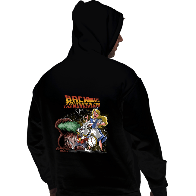 Daily_Deal_Shirts Pullover Hoodies, Unisex / Small / Black Back To The Wonderland