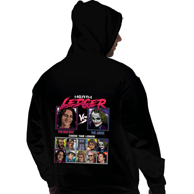 Daily_Deal_Shirts Pullover Hoodies, Unisex / Small / Black Ledger Fighter