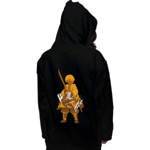 Shirts Zippered Hoodies, Unisex / Small / Black Zenitsu Agatsuma