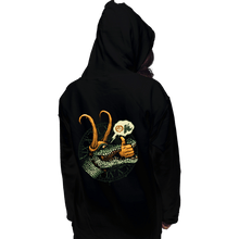 Load image into Gallery viewer, Shirts Pullover Hoodies, Unisex / Small / Black No Hand No Problem
