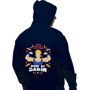 Shirts Zippered Hoodies, Unisex / Small / Navy Body By Sabin