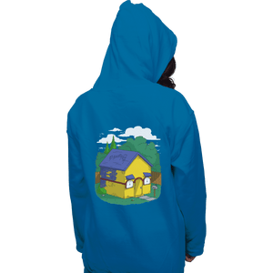 Shirts Zippered Hoodies, Unisex / Small / Royal Blue Mil House