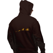 Load image into Gallery viewer, Shirts Pullover Hoodies, Unisex / Small / Dark Chocolate Evolution
