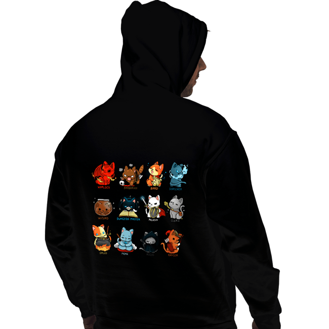 Shirts Pullover Hoodies, Unisex / Small / Black Cat Role Play