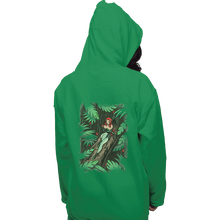 Load image into Gallery viewer, Shirts Zippered Hoodies, Unisex / Small / Irish Green Secret Garden
