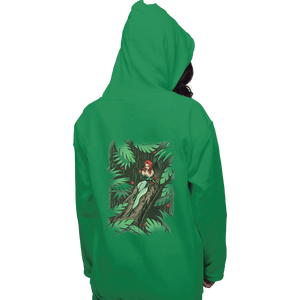 Shirts Zippered Hoodies, Unisex / Small / Irish Green Secret Garden