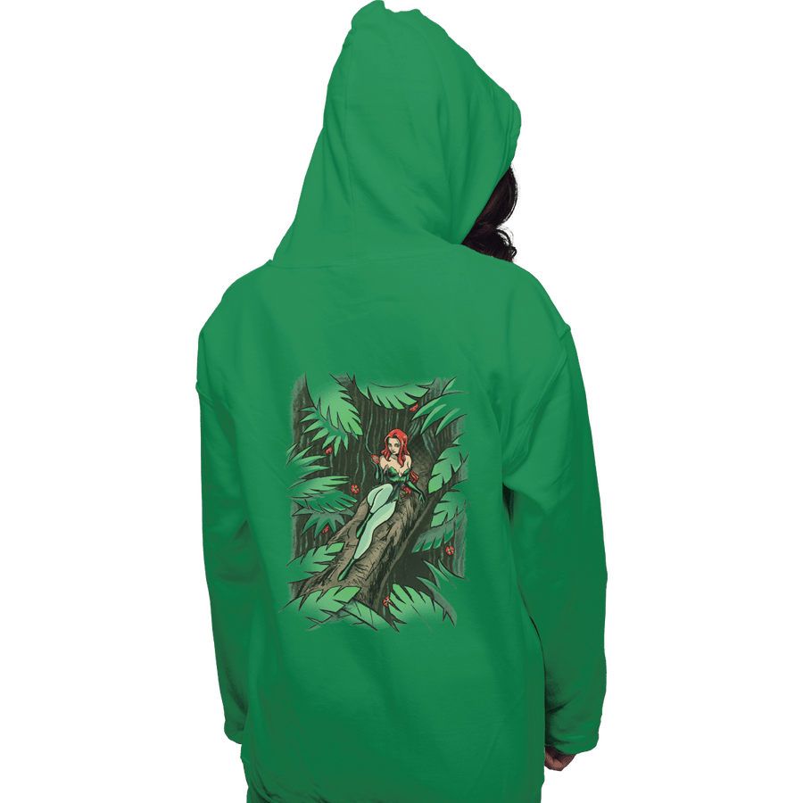 Shirts Zippered Hoodies, Unisex / Small / Irish Green Secret Garden