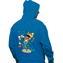 Load image into Gallery viewer, Secret_Shirts Pullover Hoodies, Unisex / Small / Sapphire Oh The Places
