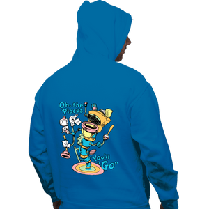 Secret_Shirts Pullover Hoodies, Unisex / Small / Sapphire Oh The Places