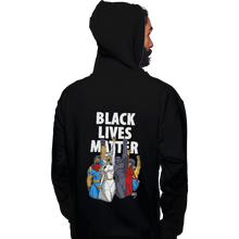 Load image into Gallery viewer, Shirts Zippered Hoodies, Unisex / Small / Black Black Lives Matter
