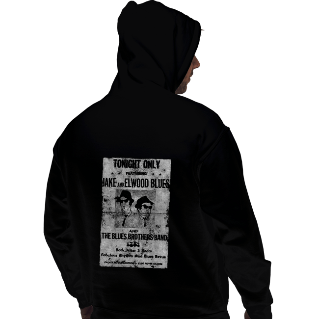 Shirts Pullover Hoodies, Unisex / Small / Black Blues Brothers Gig Poster