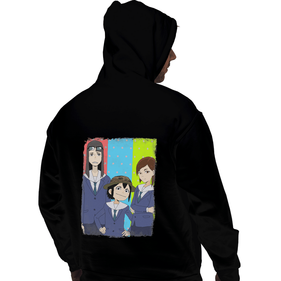 Shirts Zippered Hoodies, Unisex / Small / Black Eizouken