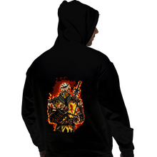 Load image into Gallery viewer, Secret_Shirts Pullover Hoodies, Unisex / Small / Black Blazing Retribution
