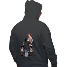 Load image into Gallery viewer, Shirts Pullover Hoodies, Unisex / Small / Charcoal Quentin
