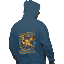 Load image into Gallery viewer, Last_Chance_Shirts Pullover Hoodies, Unisex / Small / Indigo Blue Chocobo Racer
