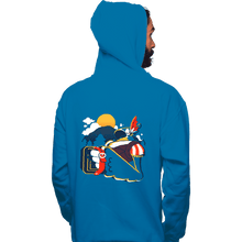 Load image into Gallery viewer, Shirts Pullover Hoodies, Unisex / Small / Sapphire Song Of The Wild
