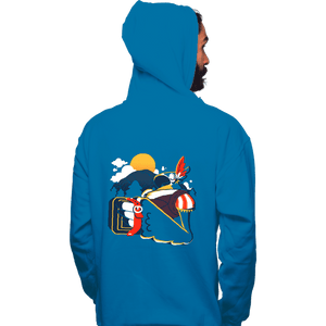Shirts Pullover Hoodies, Unisex / Small / Sapphire Song Of The Wild