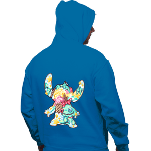 Secret_Shirts Pullover Hoodies, Unisex / Small / Sapphire Magical Stitch