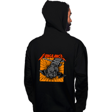 Load image into Gallery viewer, Daily_Deal_Shirts Pullover Hoodies, Unisex / Small / Black Bat Vengeance
