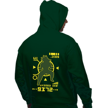 Load image into Gallery viewer, Shirts Pullover Hoodies, Unisex / Small / Forest Saiyan Power Over 9000
