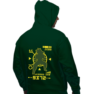 Shirts Pullover Hoodies, Unisex / Small / Forest Saiyan Power Over 9000