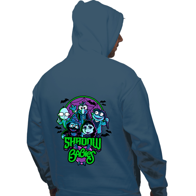 Shirts Pullover Hoodies, Unisex / Small / Indigo Blue Shadow Babies