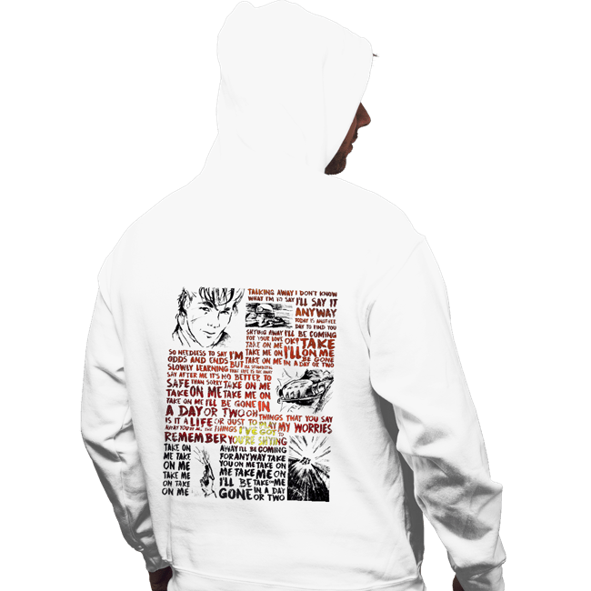 Shirts Pullover Hoodies, Unisex / Small / White Take On Me