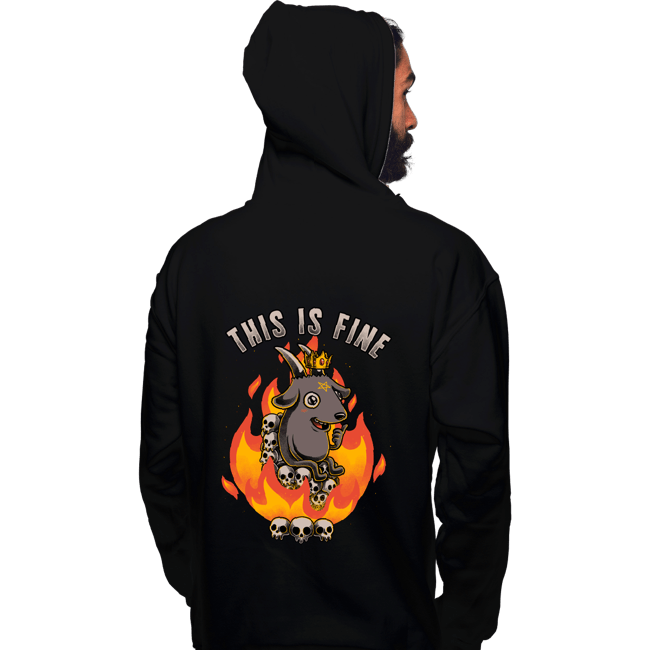 Secret_Shirts Pullover Hoodies, Unisex / Small / Black Demonically Fine