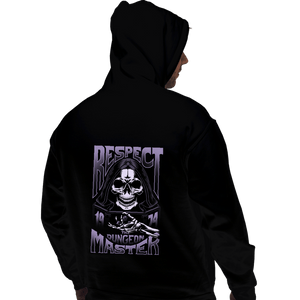 Secret_Shirts Pullover Hoodies, Unisex / Small / Black Respect The DM