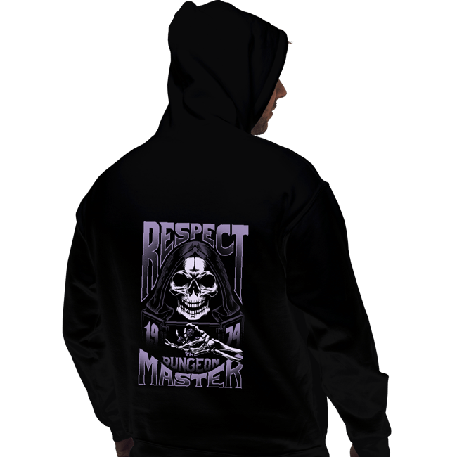 Secret_Shirts Pullover Hoodies, Unisex / Small / Black Respect The DM