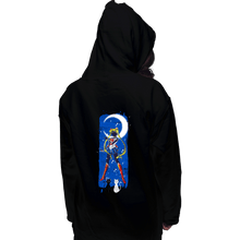 Load image into Gallery viewer, Shirts Pullover Hoodies, Unisex / Small / Black Inked Moon

