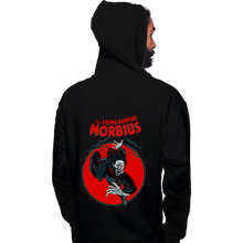 Load image into Gallery viewer, Shirts Pullover Hoodies, Unisex / Small / Black The Living Vampire Morbius
