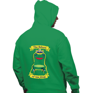 Daily_Deal_Shirts Pullover Hoodies, Unisex / Small / Irish Green Froggy Chair Returns