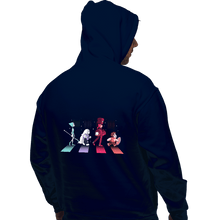 Load image into Gallery viewer, Shirts Pullover Hoodies, Unisex / Small / Navy Crystal Road

