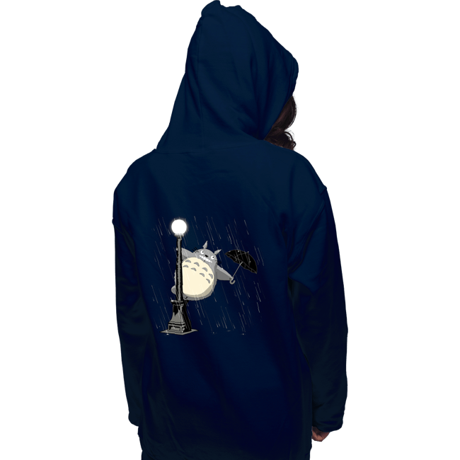 Shirts Pullover Hoodies, Unisex / Small / Navy Just Singing In The Rain